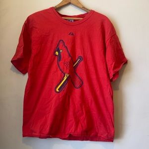 Cardinals T-Shirt, Mens Size Large